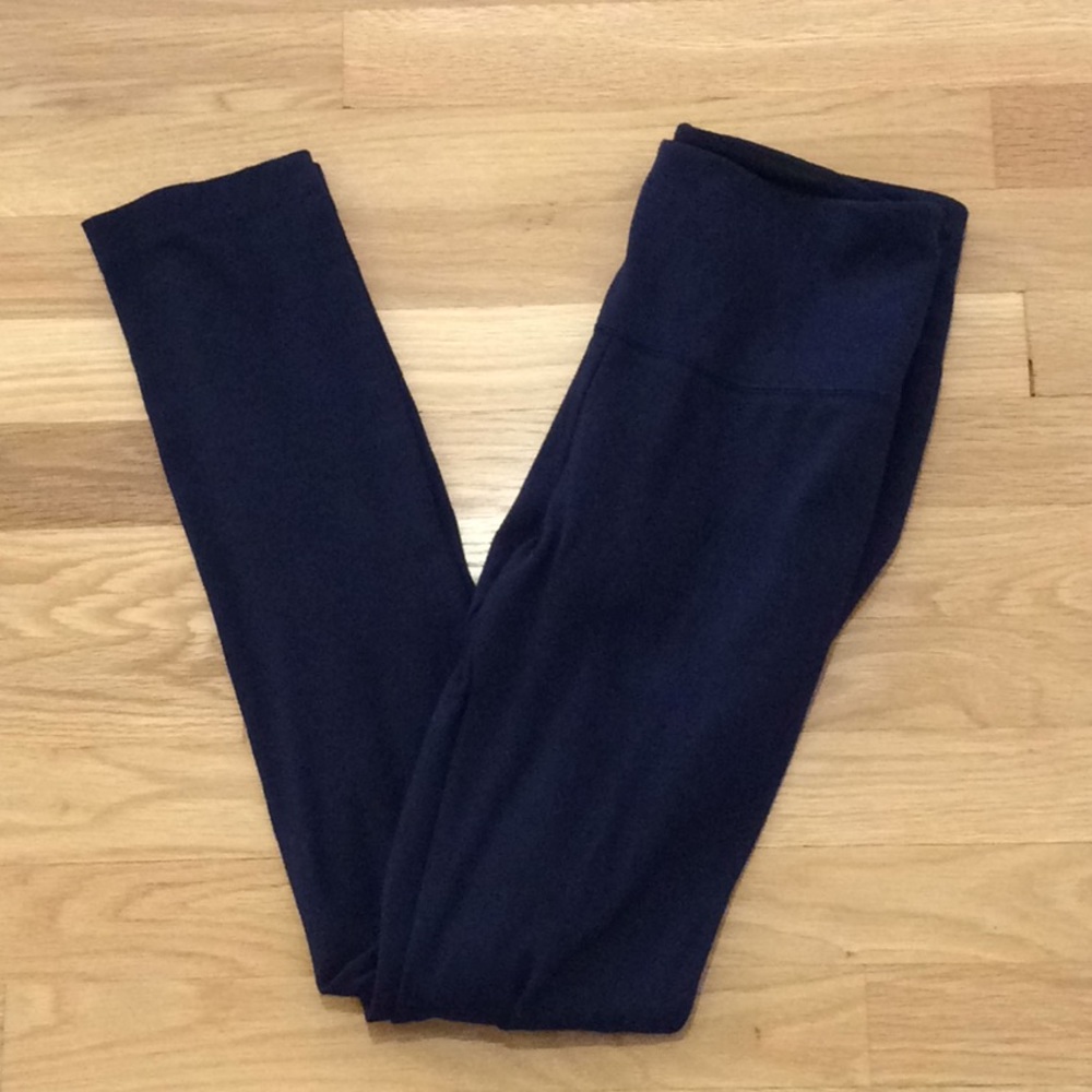 Black and white navy dress pants